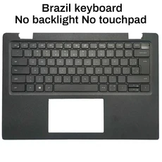 Dell Latitude 3420 E3420 러시아어/미국/영국/라틴어/스페인어/브라질 노트북 키보드 손목 받침대 상단 덮, 06 BR No backlit