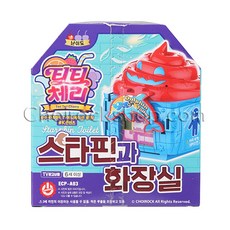 초이락 티티체리 스타핀과 화장실, 혼합색상, 1개