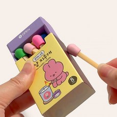 레이지스타 성냥 지우개 (8pc), 1000레이지스타성냥지우개 랜덤, 상세페이지 참조, 1000레이지스타성냥지우개(8pc)