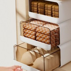 속옷 정리 슬라이딩 서랍함 수납박스 칸칸 분리 보관함 다용도 정리함 자취용품, 24칸, 24칸