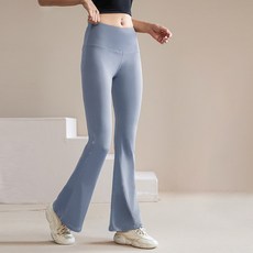와일드 부츠컷 레깅스 L 사이즈 하이웨스트 요가 헬스 필라테스