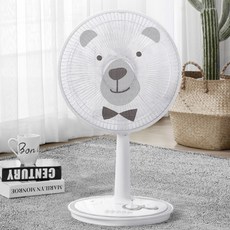 다샵 프리미엄 선풍기 안전망, 곰돌이화이트, 1개 곰돌이화이트, 1개