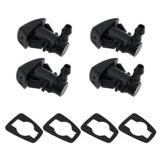 Briny River 4pcs Car Windshield Washer Spray Nozzle 5182327AA Compatible with Chrysler 300 2011-18, Briny River 4pcs Car Windshiel