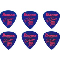 Ibanez B1000PGJB Paul Gilbert Signature Picks 6 Pack Jewel Blue, 1개, 쥬얼블루