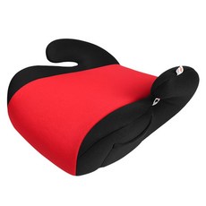 寶貝屋 兒童增高座墊 安全舒適通用汽車座墊 兒童汽車安全增高墊, 紅色