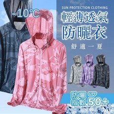 NEW FASHION 冰絲防曬外套 UPF60+ 輕薄透氣抗UV防曬衣 男女款夏季遮陽外套