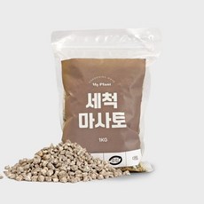 마이플랜트 세척마사토 미립 소포장, 3kg, 1개