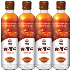 cj 백설 꽃게액, 4개, 500ml