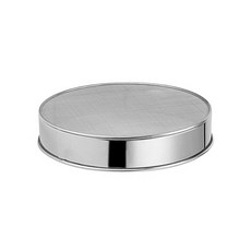 편리한 밀가루 체 미세 메쉬 필터 패스트리스 식기 식품 준비 도구, 20CM, 1개