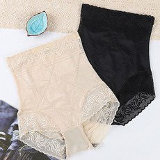 하이웨스트 여성팬티 레이스 보정거들 똥배팬티 커버 한필몰