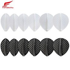 COSMO DARTS Fit Flight Pro D D3 코스모 다트 맞는 비행 프로 시리즈 화이트 다트, 1개