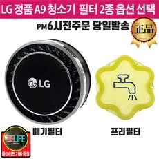 LG전자 코드제로 A9 A9S 무선청소기 정품 프리 배기필터 모음 (즐라이프 거울 증정), 1개, ait9/연두프리필터 단품
