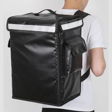 인피니티 배달용 사각 보냉 가방, 블랙