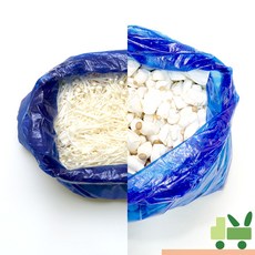 콩알새송이 1봉 팽이버섯 1봉 (총 4kg), 1박스, 4kg
