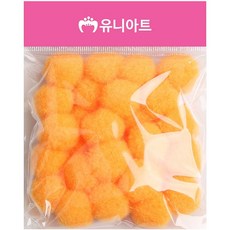 유노이아 유니아트 1000 퐁퐁 25mm (주황)