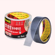 다팔아 테이프 보수 모기장 대형 방충망테이프 관공서 물구멍 붙이는 간편한 5cm x 1M 아크릴테이프