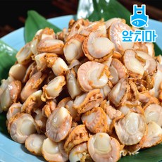 자숙 가리비살 순살 가리비, 1개, 가리비살 2kg(1kgx2팩)