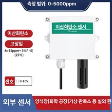 벽걸이형 메탄 센서 하우징 고정형 휴대용 벽걸이 감지, 고정밀 -0-5000ppm 0-10V 외장, 기본 색상