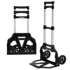 로티홈시스 쇼핑 접이식 카트 SHC 일반형 블랙, 색상, 1개