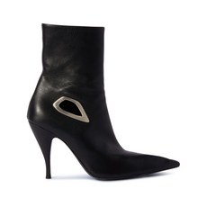 오프화이트 크레센트 앵클 부츠