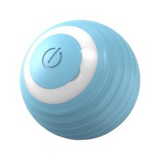 智能逗貓球 貓玩具 跳跳球 滾滾球 狗狗玩具 寵物玩具, 1個, 滾滾球-天藍色, 天藍色, 滾滾球-天藍色