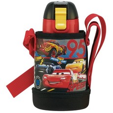 스케이터(Skater) 어린이용 스테인리스 물통 직음 400m 카즈 아이에게 친절한 경량 타입 남자 아이 전용 커버 포함 보냉 전용 디즈니 넓은 입구 타입 워터보틀 스포츠 보틀 귀