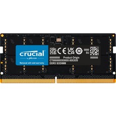 Crucial RAM 32GB DDR5 5600MHz (또는 5200MHz 또는 4800MHz) 노트북 메모리 CT32G56C46S5.