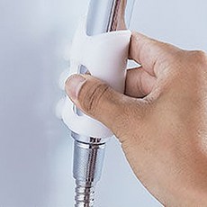 이앤마켓 샤워기 홀더 욕실 거치대 사용이편리한 문어발 샤워기걸이 샤워헤드거치대 샤워헤드걸이 깔끔하고편리 샤워기거치