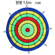 다트 공 던지기 캐치볼 찍찍이 과녁 대형 원형 50개 1.5m 타겟판+스탠드 성인용, 7 둥근 1.5m 끈적 끈적한 타겟 플레이트 (1 번
