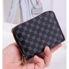 럭키제이 패턴 카드지갑 아코디언 명함지갑 반지갑