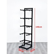 대형 전시대 디스플레이 선반 거치대 스탠드 브래킷 진열대, 1개, 소형 전시대 3칸