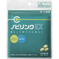 Novilink EX Rohto Pharmaceutical Nobiletin Contains Essential Fatty Acid DHA 90 Capsules (1 Month, 1개, 1g, 상품 상세페이지 참조