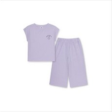 탑텐 TOPTEN 여아 코튼립 7부 팬츠 셋업 MKF3IP2001-IC 736313