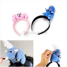 SKY9 집게 인형 머리띠 특이한머리띠