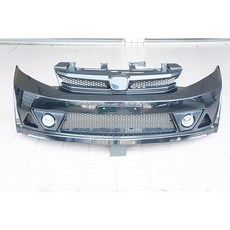 ADT.車材.車材 喜美9代 CIVIC 9 K14 RR版前保桿霧燈通風網套件，提升運動感與行車安全, 喜美9代 CIVIC 9 K14 RR版