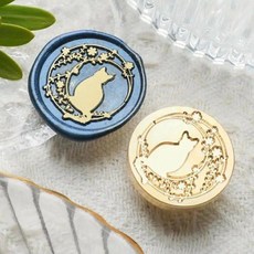 밀봉 스탬프 판 왁스 봉인 도장 카드 1개 C, 19. 20-30mm flat layer