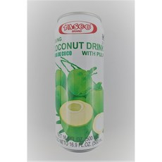 타스코 YOUNG COCONUT JUICE WITH PULP, 500ml, 12개