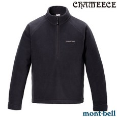 mont-bell CHAMEECE 兒童刷毛半拉鍊上衣