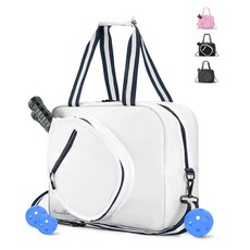 매뉴클리어 100% 방수 피클볼 백 남성 및 여성용 크로스바디 슬링 백 토트 452741, 매뉴클리어 100% 방수 피클볼 백, 남성 및 여성용,