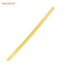 熱熔膠棒 直徑7mm 長度270mm 熱融膠棒 熱溶膠棒, 1個, 黃