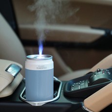 PYHO 캔 미니 무선 휴대용 차량용 가습기, 블루