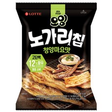 롯데 오잉 노가리칩 청양마요맛, 2개, 60g