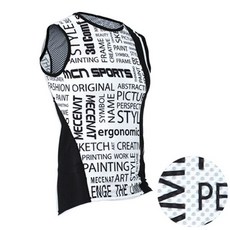 MC-SA 페이퍼 K-매쉬 민소매 이너웨어 스포츠 레저 요가 자전거 자전거의류 패션의류 언더웨어 러닝+셀러팩토리Shop