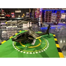 《世界通遙控模型》新品阿帕契直升機(定高版), 10個, 海豚直升機+4號電池4顆, 紅色