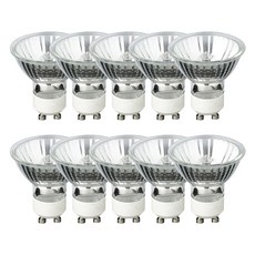 양키캔들 캔들워머용 GU10 할로겐전구 35W, 전구색, 10개