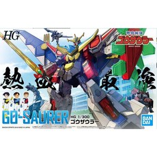 BANDAI 熱血最強 HG 1/300 哥修羅 豪龍金鋼 三龍合體模型, 1個