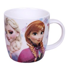 겨울왕국 라운드 머그컵 310ml, 1개