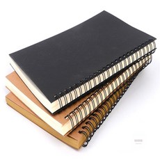 아이서 무지 스케치노트 스케치연습장, 브라운+화이트