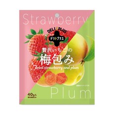 타스키 TASKi DELI TO PLUS 사치품 딸기 매실 40g 일본 건조 말린 과일