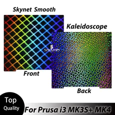 MK3S PEI 시트 241253.8 Prusa i3 용 양면 벌집 스프링 강판 Mk52 Pei 자기 빌드 플레이트, 01 241x253.8mm, 01 H5H sheet